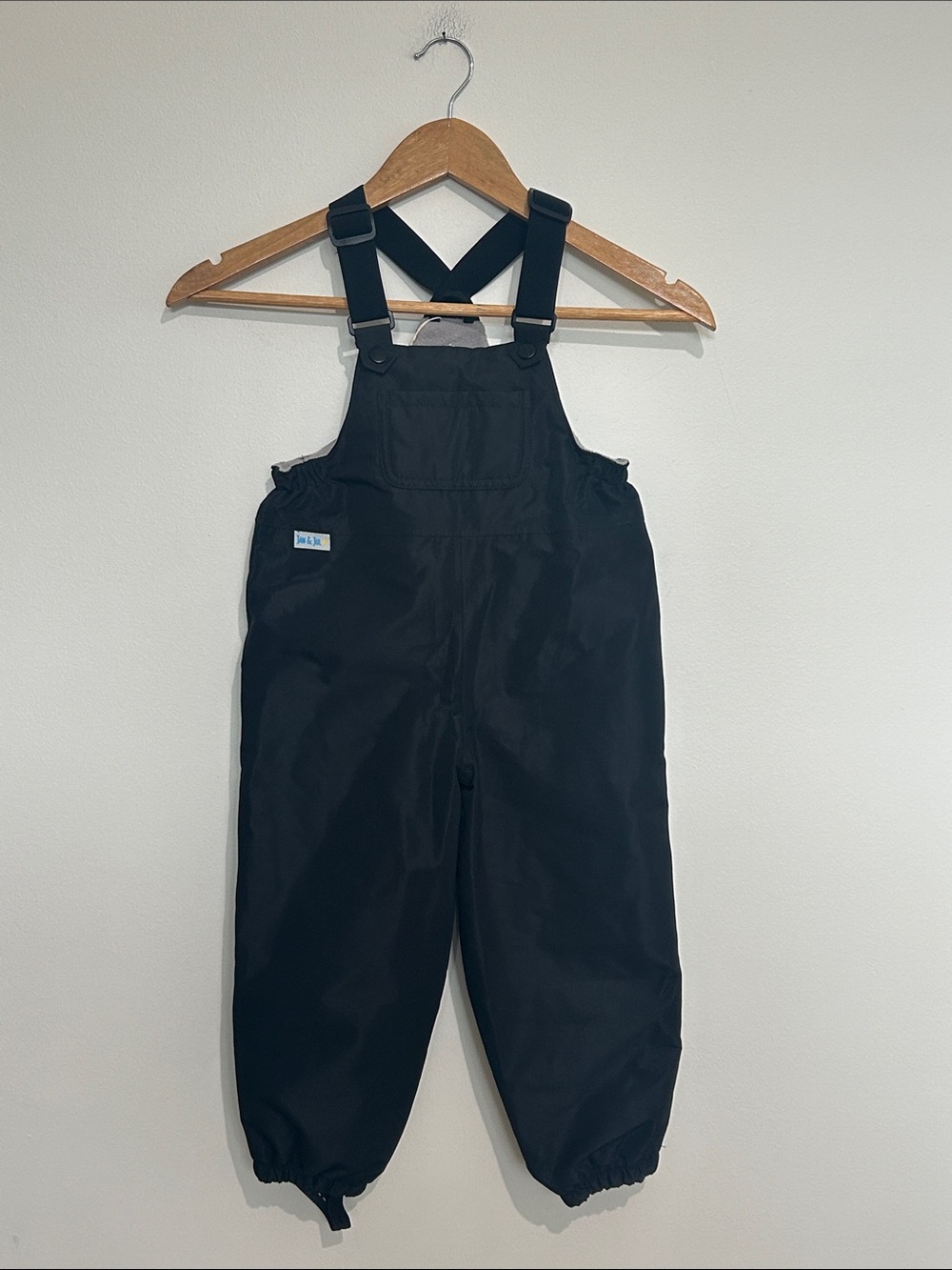 Jan & Jul Kids Black Waterproof Overalls Size 3T (3-4 Years) NWT